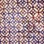 Preview: PURPLE SQUARES - Ranier - Batikstoff aus Indonesien